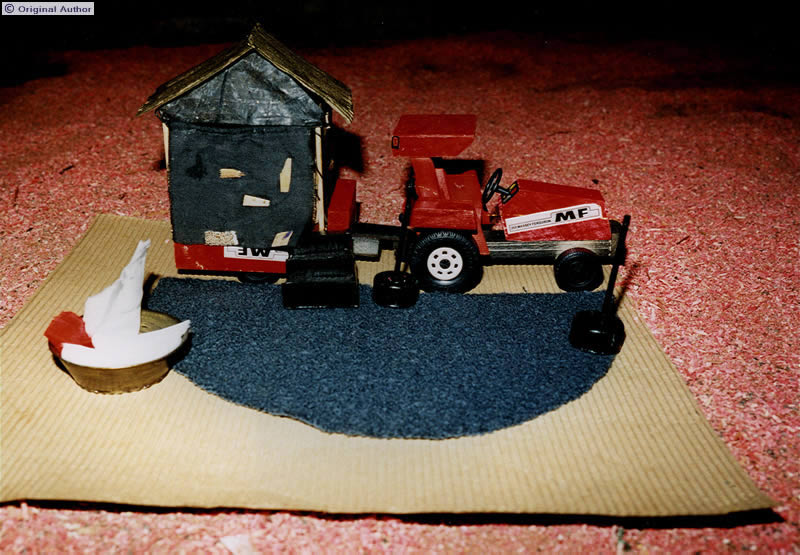 Model for staging of <em>Our Bakery</em>, 2001. Theater Group from  ...