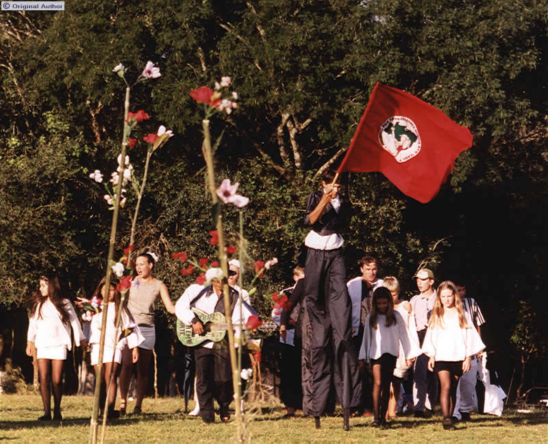 Opening performance of <em>Return to the Earth</em>, 
