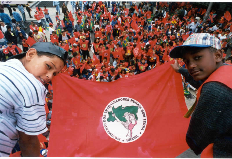 Encontro dos Sem Terrinha em São Paulo