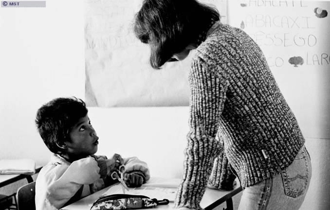 Escola Mário Quintana, assentamento Conquista da Liberdade