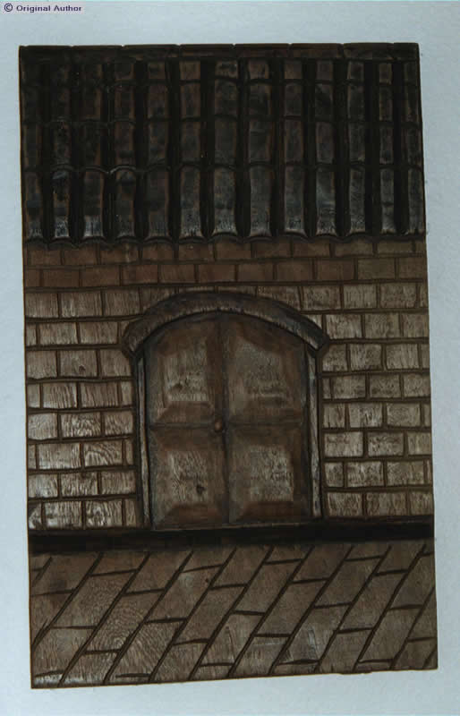 Wood sculpture, Agrarian Reform Store, São Paulo, state of São Paulo