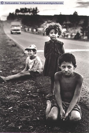 The struggle for the land: children on the edges of the road